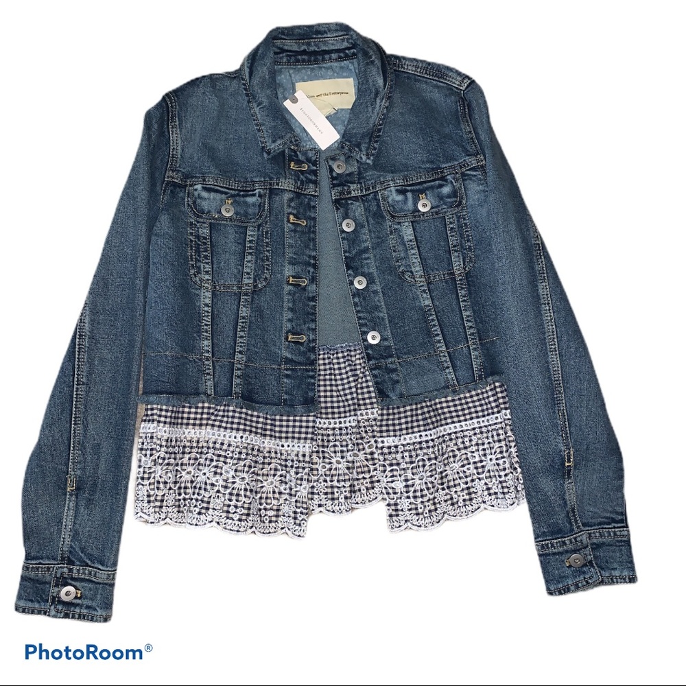Anthropologie NWT JEAN JACKET